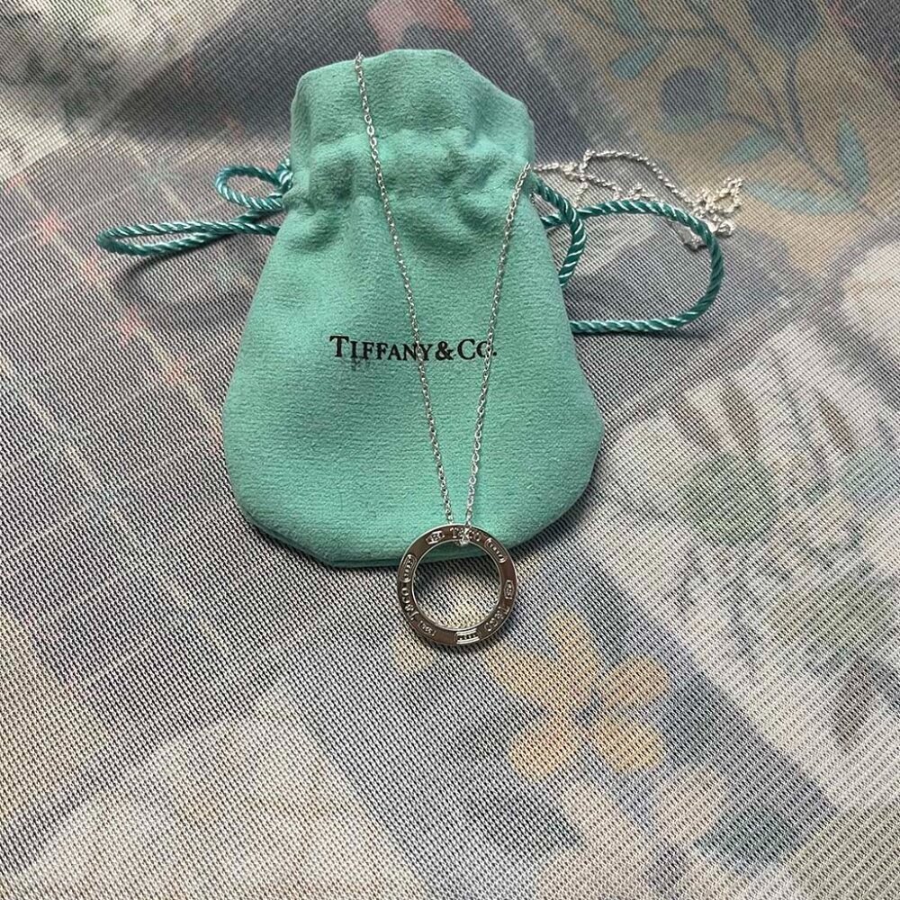 Tiffany & Co. 1837 Large Circle Necklace